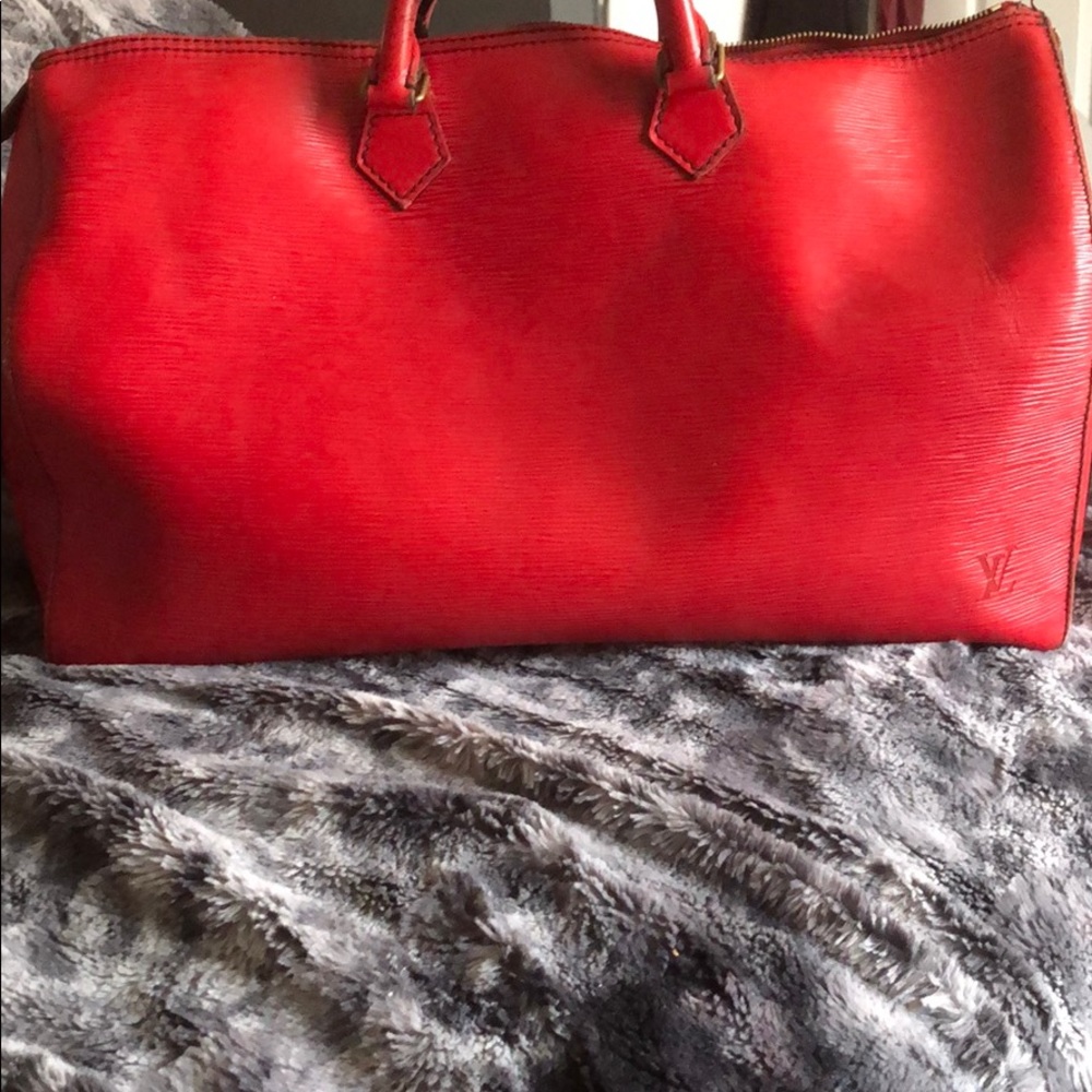 Vintage Louis Vuitton Speedy 40 Epi edition